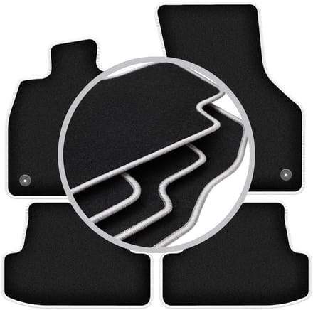 CARLUX-SILVER automatten voor: Audi A3 8V hatchback 5-deurs, cabrio (2012-)