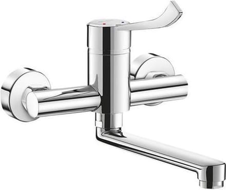 Muurmgkrn Securit EP vr spoelt vaste uitl L200,hyg hend,S-kop
