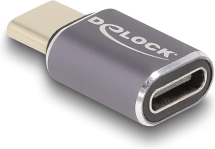 Delock USB-C poortbeschermer | USB4 40 Gbps | PD 100W | 8K 60Hz