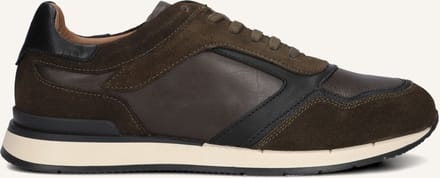 STEFANO LAURAN Sl124h610 Sneakers - Leer - Heren - Bruin - Maat 42