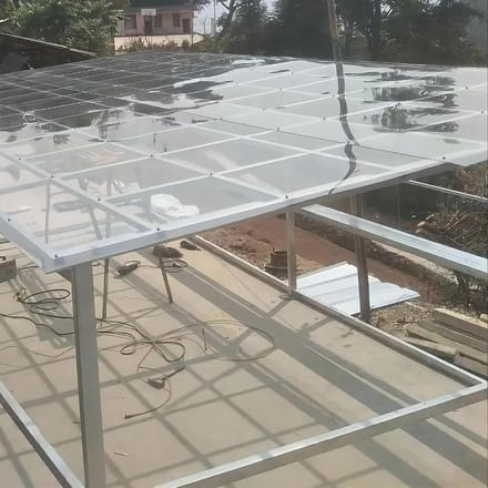 Dakplaten - Plastic panelen - Kas luifel - Weerbestendig - 0.6 x 6 m - Transparant