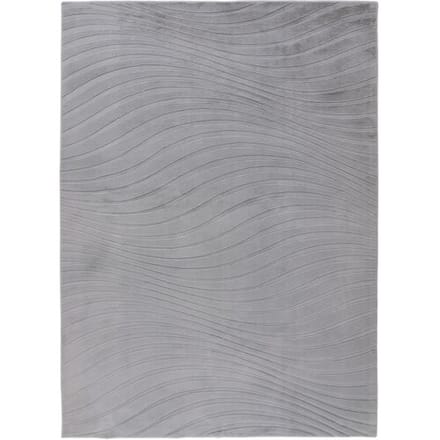KAYOOM Vloerkleed Kierk, laagpolig (325, Zilver, 80 x 150 cm)