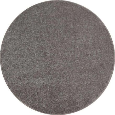 Muratap Basics effen rond vloerkleed laagpolig- 160 cm rond