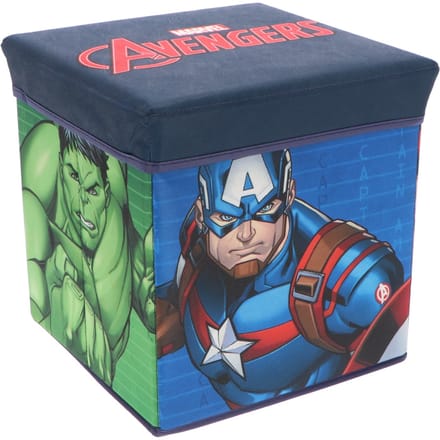 Avengers Opbergdoos - Met deksel - Stoel - Blauw - 30 cm