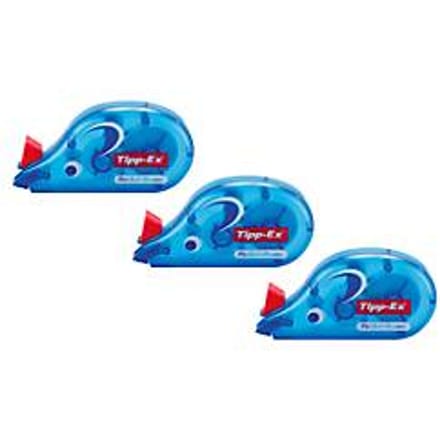 Tipp-Ex® Correctieroller Pocket Mouse, 4,2 mm x 10 m, set van 3 stuks