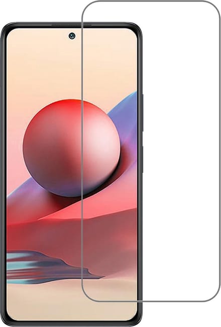 Screenprotector - Geschikt voor Xiaomi Redmi Note 10S - Extra Sterk - Beschermglas - Gehard Glas - Tempered Glass - Screen Protector