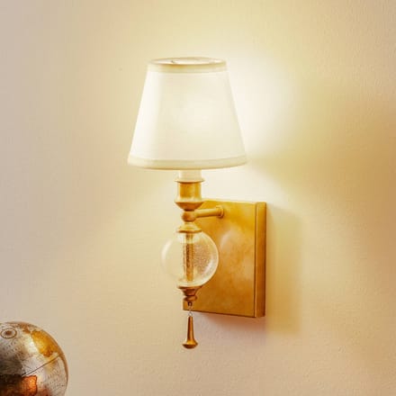 Feiss LED Wandlamp Argento | 1X E14 Max 40W | Oxidized Silver Leaf
