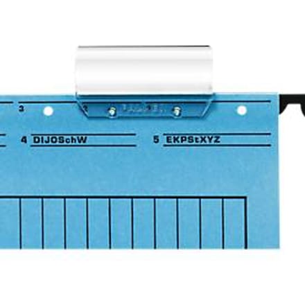 Schäfer Shop Select Transparante ruiters Alpha voor hangmappen, 25 stuks
