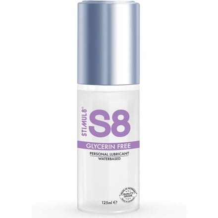 S8 Glycerine Vrij Glijmiddel Waterbasis