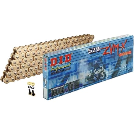 Motorfiets rolketting D.I.D 520Zvm-X(G&G) X 96 Mail. Zj