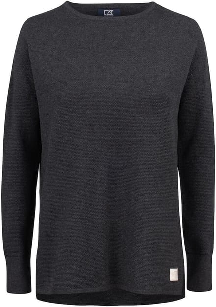 Cutter & Buck Carnation Sweater Dames 355427 - Antraciet Melange - S