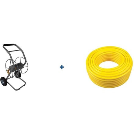 Talentools Professionele Slanghaspel + AVR Waterslang 13 mm – 100 meter