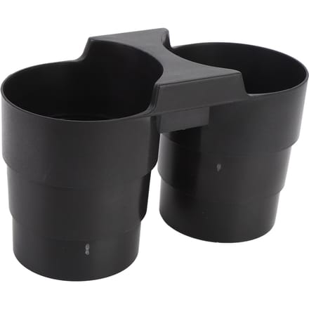 Middenconsole Dubbele Bekerhouder Stabiele Ondersteuning Deformatiebestendig Stijlvolle Look Vervanging voor C7 2014 2019 black
