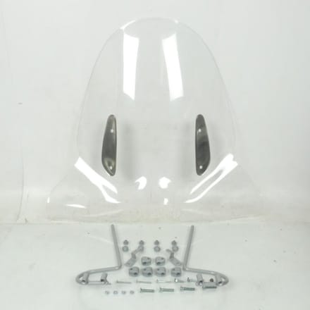 Pare brise avec support pour scooter Yamaha 50 WHY 5EU-W0710-10-10 71.5cm Neuf