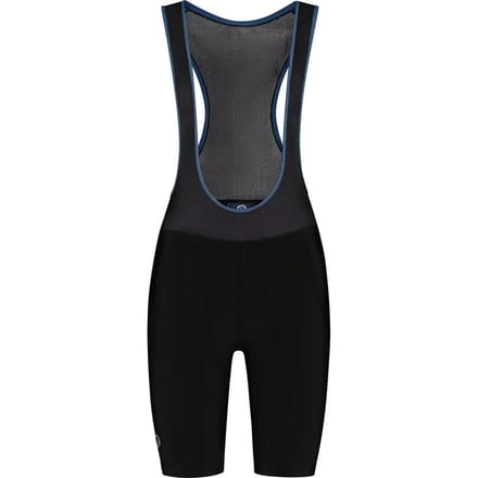 Rogelli Core Dames Korte Fietsbroek - Bretels - Zeem - Zwart/Blauw