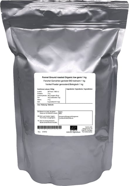 Venkel Poeder Geroosterd Kiemarm - 1 Kg - Holyflavours