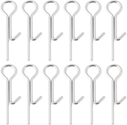 Dailygoods - 100 Stuks Vissen Stinger Spikes Verbinden Pins