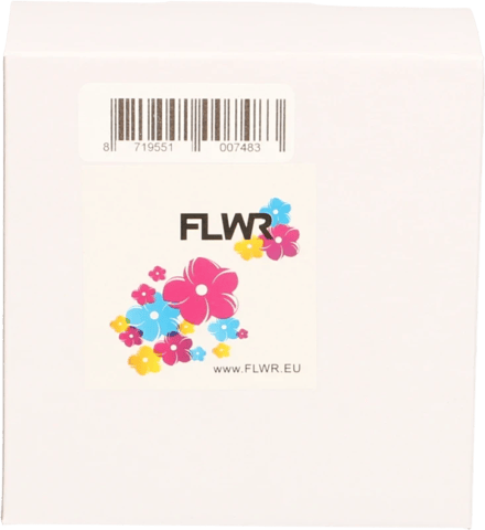 FLWR - Labelprinterrol / DK-11201 / Wit - Geschikt voor Brother