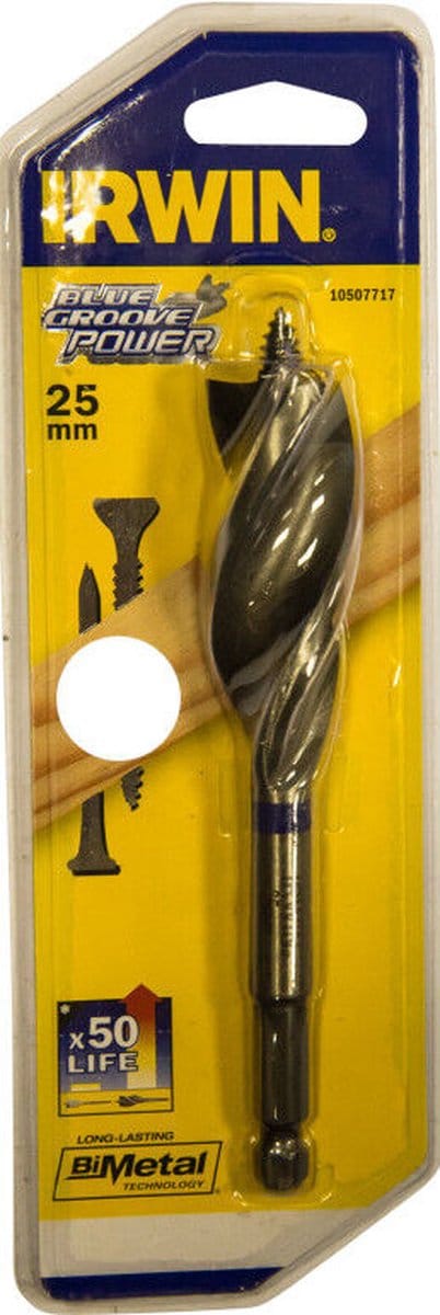 Irwin speedboor 25x152mm Blue Groove Power