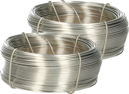 Amig IJzerdraad - 2x rol - 1,1 mm x 50 m - verzinkt staal - binddraad