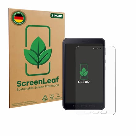2 Stuks Screenprotector voor Samsung Galaxy Tab Active 5 5G Enterprise Edition - Hoogwaardige Beschermfolie transparant