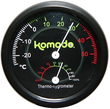 Analoge hygrometer thermometer Komodo