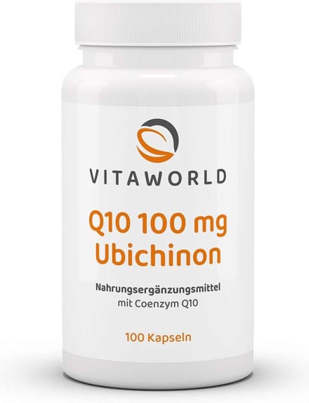 Vitaworld Q10 100 mg ubichinon (ubiquinon) 100 capsules