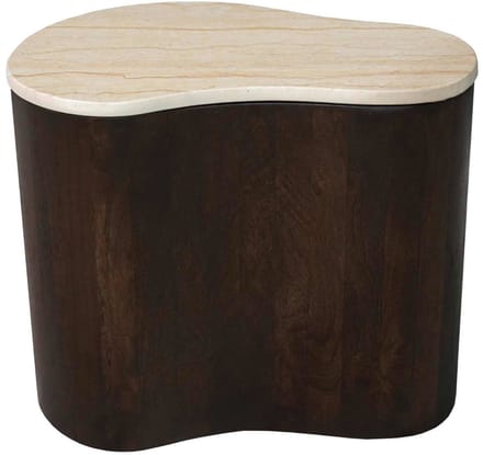 Starfurn - Salontafel Lovi - Bruin - 33x50x42 cm