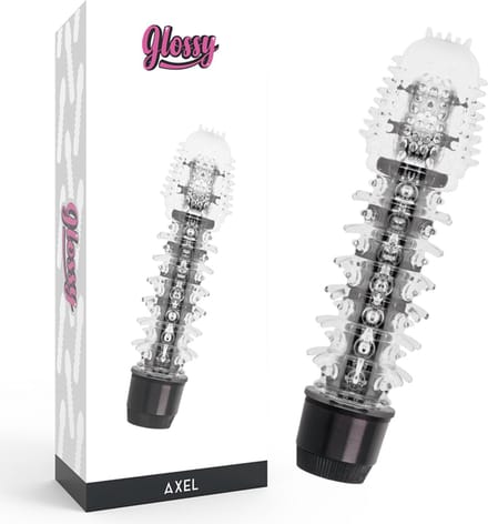 GLOSSY | Glossy Axel Vibrator Black