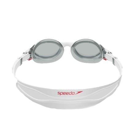 Speedo Uniseks Volwassene 2.0 Biofuse zwembril (Wit/Rook)