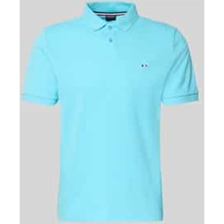 regular fit poloshirt met gestikt logo
