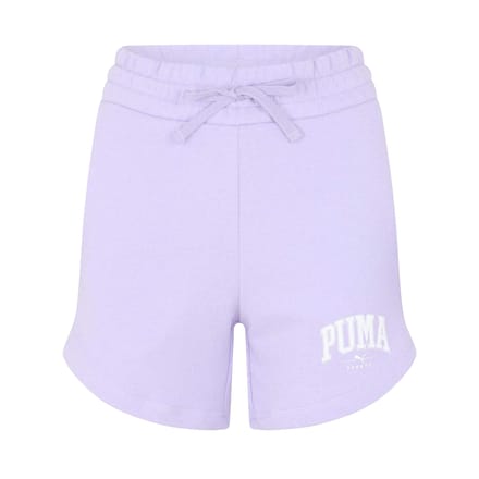 Puma Dames/Dames Geweven Trainingsshort met Hoge Taille (Violet)