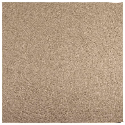 vidaXL - Binnen- - en - buitenkleed - AGIRA - Naturel - 200 - x - 200 - cm - Polyester