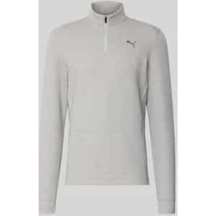 sweatshirt met labeldetail Model 'CLOUDSPUN'