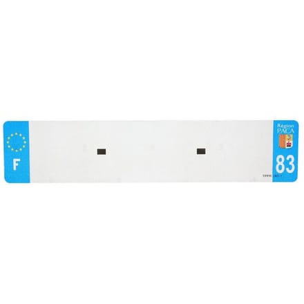 Nummerplaatstrip voor pvc Top Plaq 83