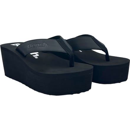 Bench Vacay Dames Zwarte Slippers