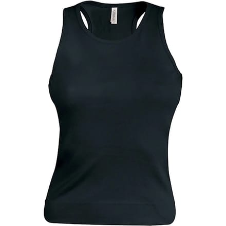 Tank Top Dames M Kariban Mouwloos Black 100% Katoen