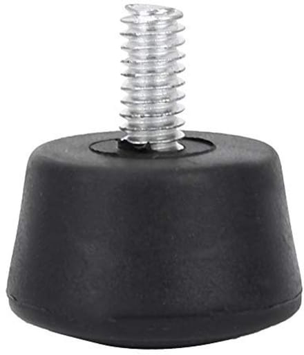 Allecto - Universele Rubber Tripod Voet - Antislip Rubber Voetpad