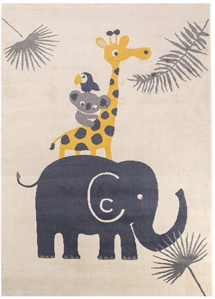 AFK Living - Kinderkleed design laagpolig zacht JUNGLE