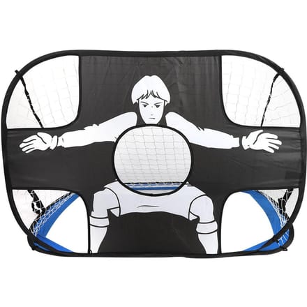 Kinder Voetbaldoelnet Indoor Outdoor Spel Wedstrijd Schiet Training Kinderen Voetbalnet white