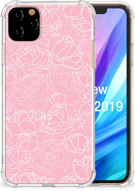 Apple iPhone 11 Pro Max Case White Flowers