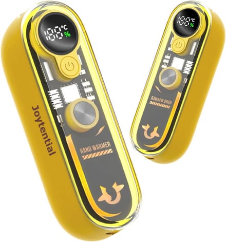 Oplaadbare Elektrische Handwarmer - 2-in-1 Magnetisch & Draagbaar - 4 Warmtestanden voor Buitenactiviteiten