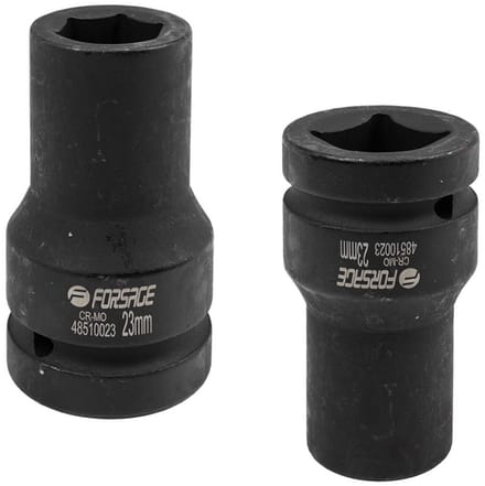 Forsage - Diepe Impactdop - 23mm - Zeskant - 1 Inch