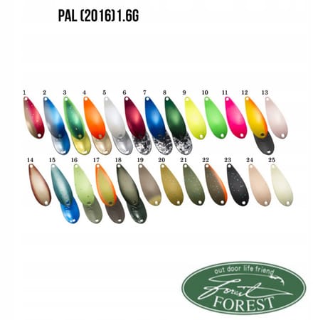 Forest PAL Wobbler #11 Fluorescerend Roze (1,6 g) - Vissersaas