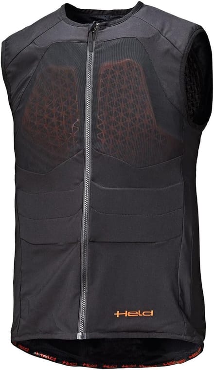 Beschermers Vest - Motor Bescherming - Motor Rijden - Level 2 Rugprotector - XL - Zwart