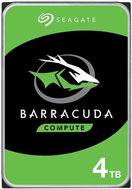 Seagate Barracuda - Interne harde schijf - Desktop HDD - 3.5 inch - 4 TB