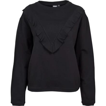 Urban Classics - Terry Volant Crew Sweater/trui - XS - Zwart