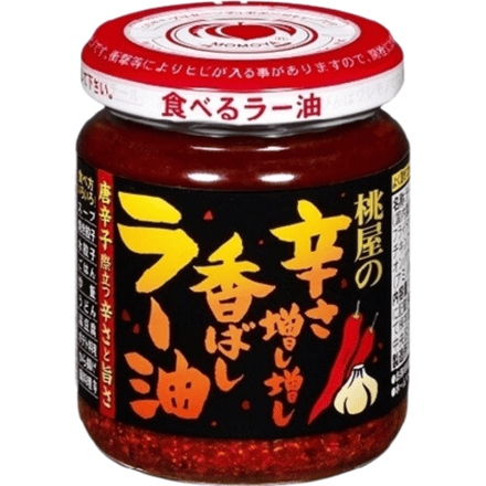 Momoya pittige chili-olie 105 g