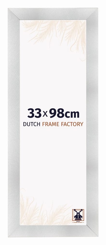 Fotolijst 33x98 cm - MDF - Aluminium Geborsteld - Praag