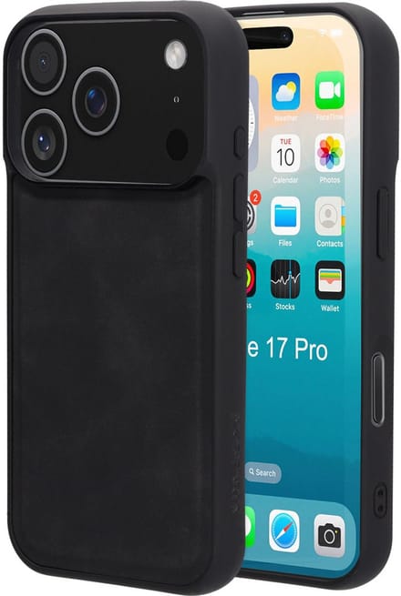 Mobiparts Classic Backcover geschikt voor Apple iPhone 17 Pro Graphite - Zwart - MagSafe